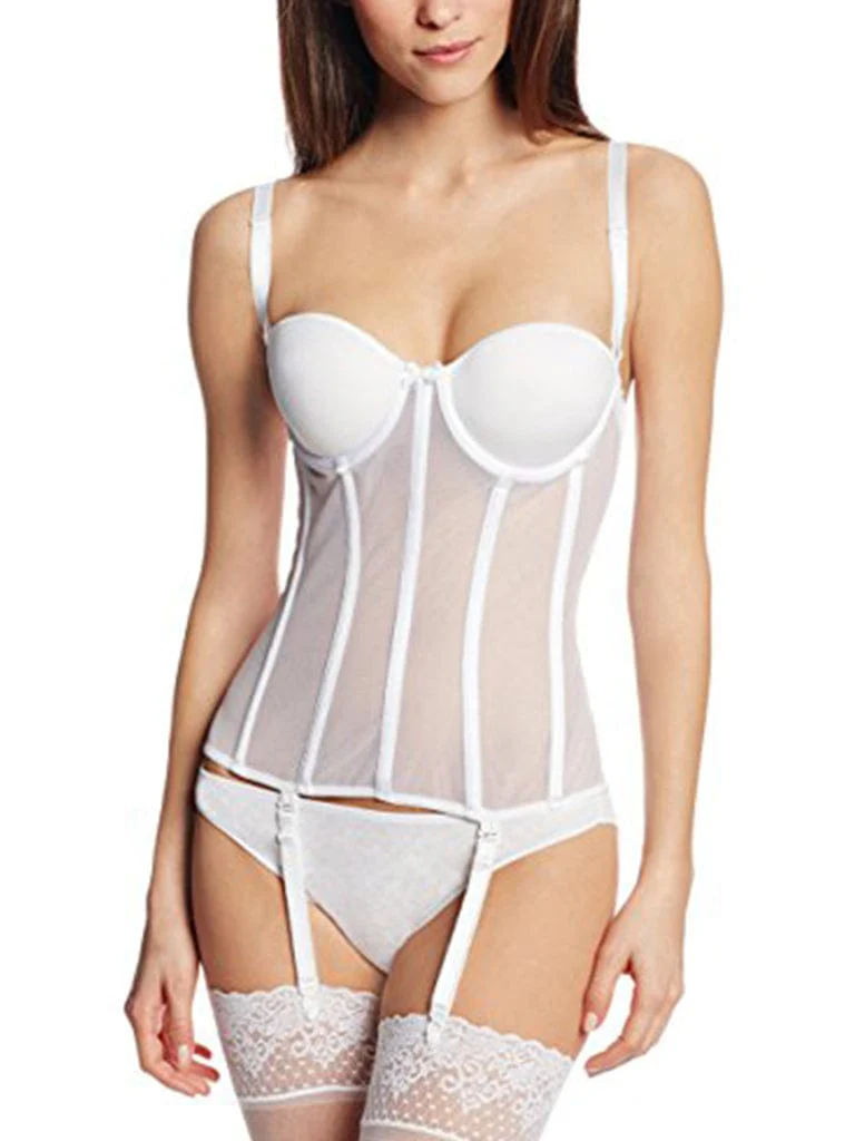 Carnival Full Coverage Sheer Torsolette - Image 3