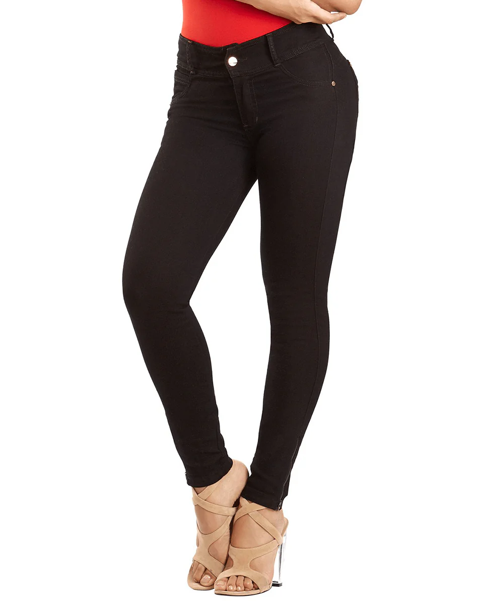 Laty Rose Butt Lifting Jeans Wide Waistband - Image 3